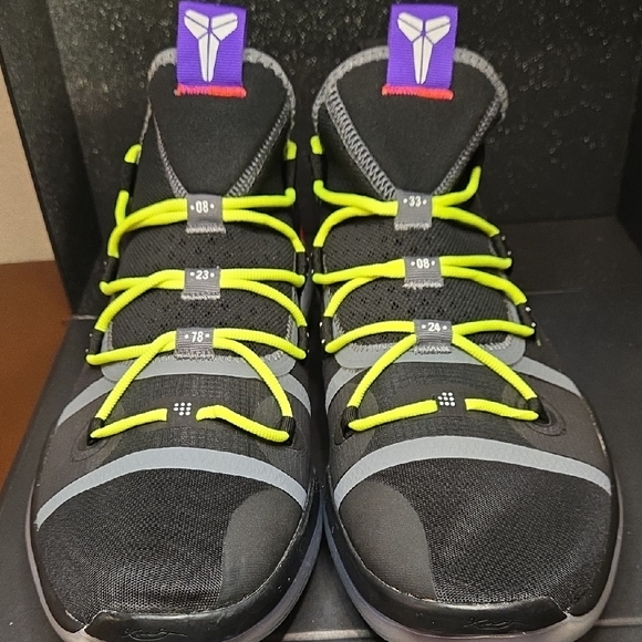 Kobe Bryant 2018 AD Exodus Mamba Chaos Racer Bla K AV3555-003 Mens Size 15 - Picture 16 of 16